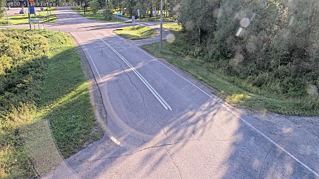 Weather Camera Image Väg 800 Siikalatva Kestilä, Siikalatva, Pohjois-Pohjanmaa