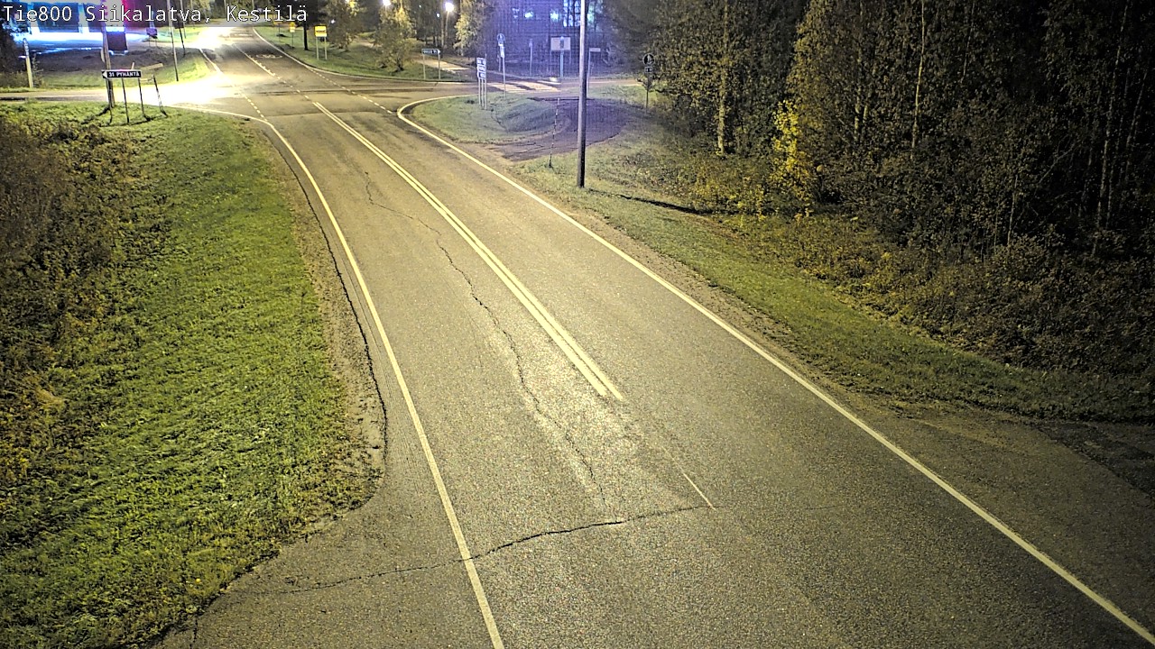 Weather Camera Image Road 800 Siikalatva Kestilä, Siikalatva, Pohjois-Pohjanmaa
