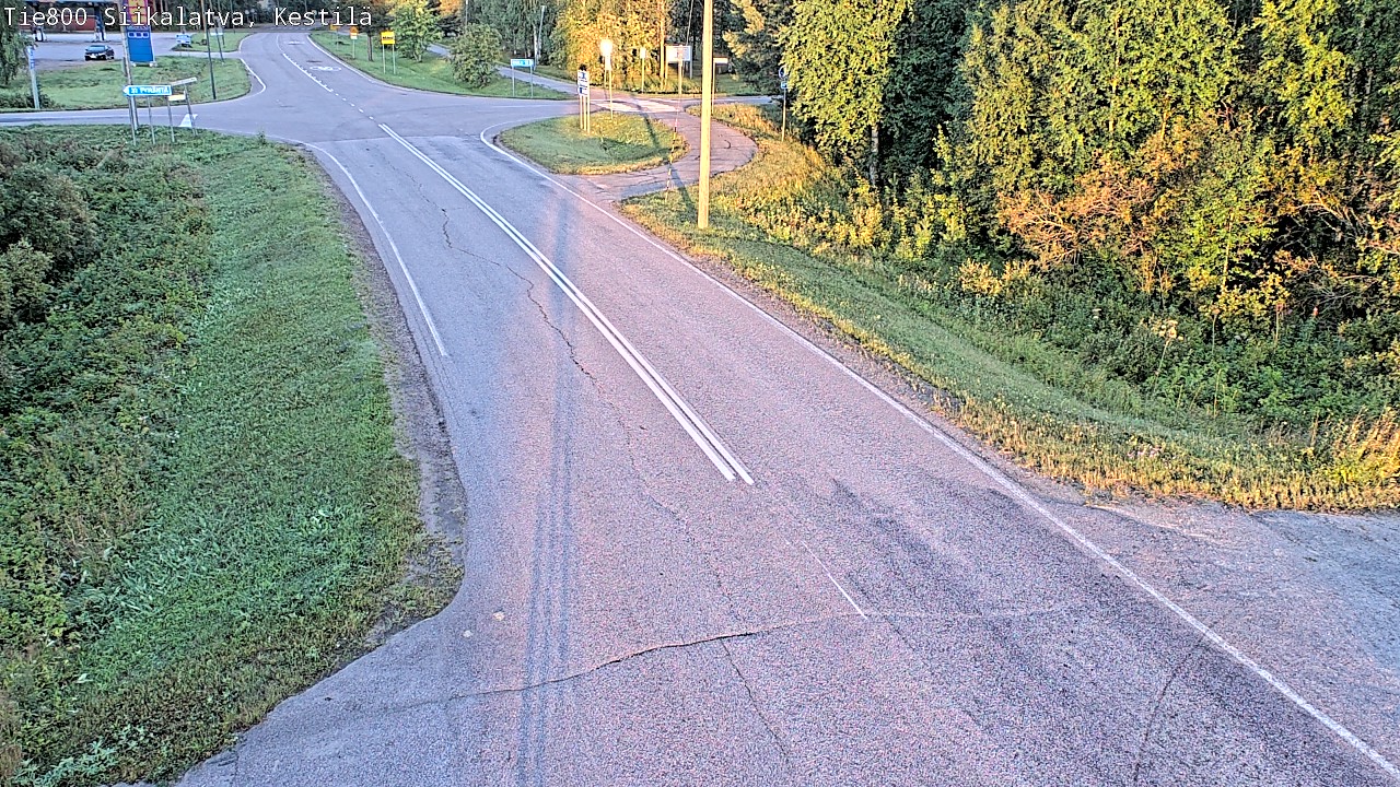 Weather Camera Image Väg 800 Siikalatva Kestilä, Siikalatva, Pohjois-Pohjanmaa