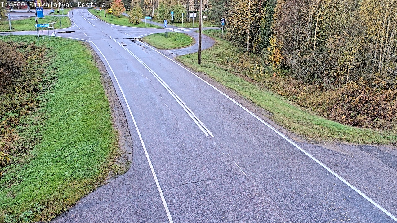 Weather Camera Image Road 800 Siikalatva Kestilä, Siikalatva, Pohjois-Pohjanmaa