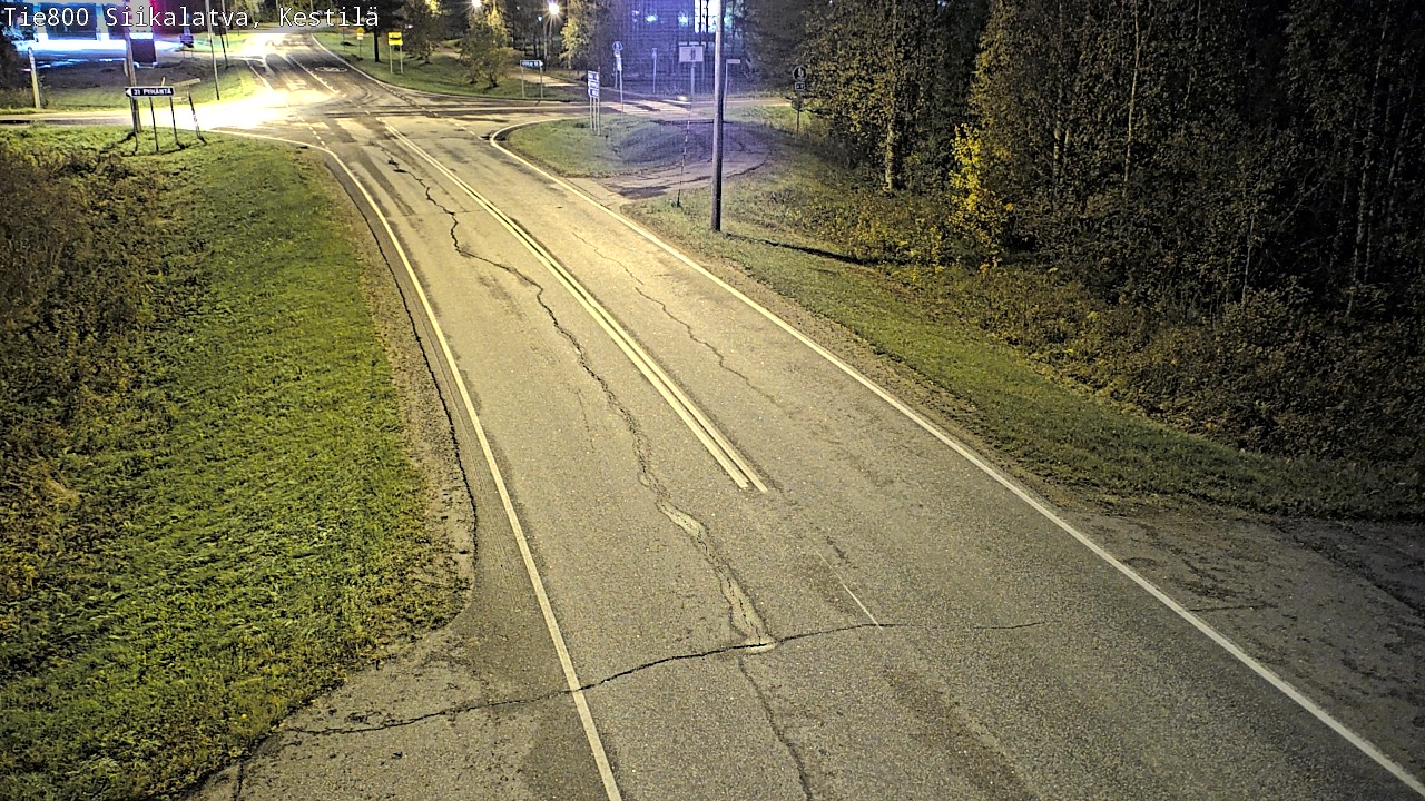 Weather Camera Image Road 800 Siikalatva Kestilä, Siikalatva, Pohjois-Pohjanmaa