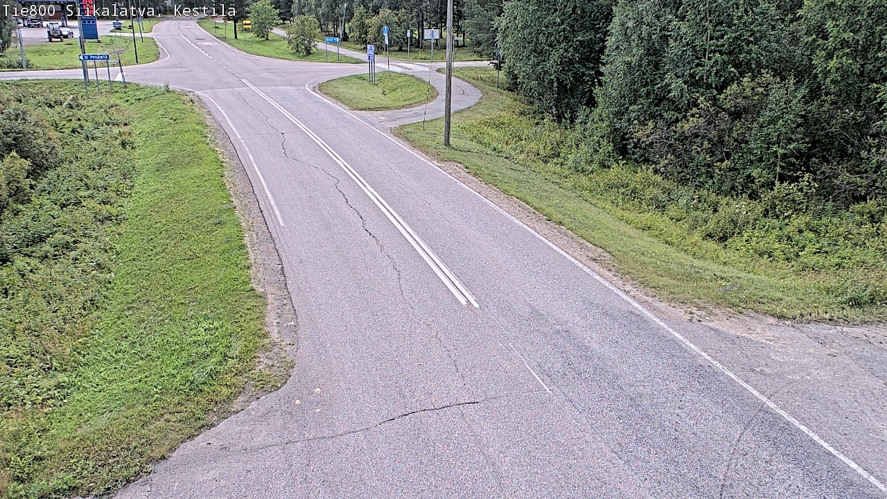 Weather Camera Image Väg 800 Siikalatva Kestilä, Siikalatva, Pohjois-Pohjanmaa