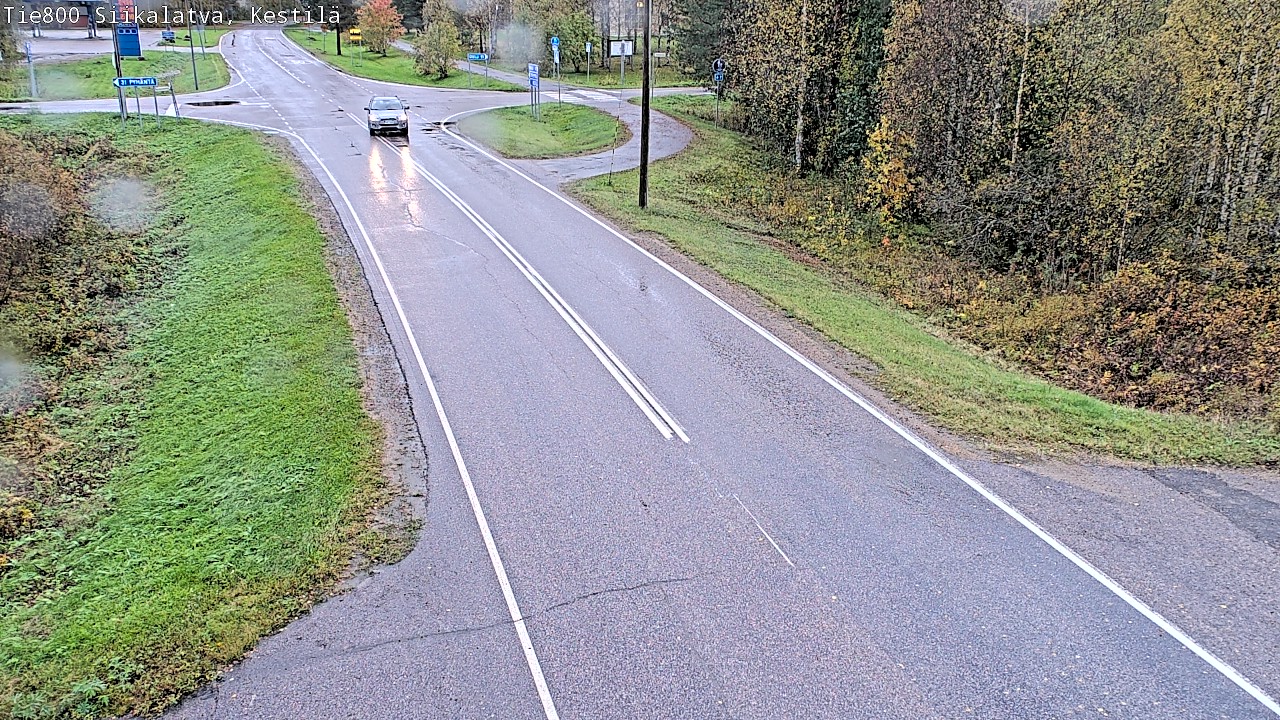 Weather Camera Image Road 800 Siikalatva Kestilä, Siikalatva, Pohjois-Pohjanmaa