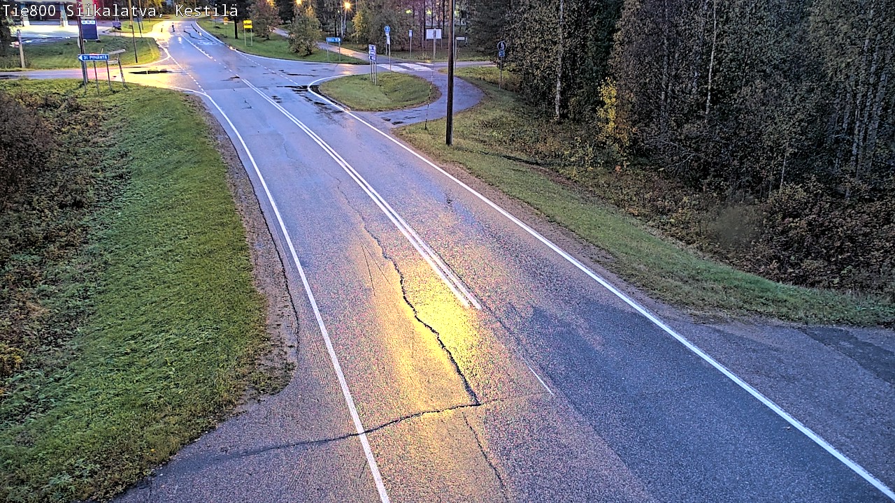 Weather Camera Image Road 800 Siikalatva Kestilä, Siikalatva, Pohjois-Pohjanmaa
