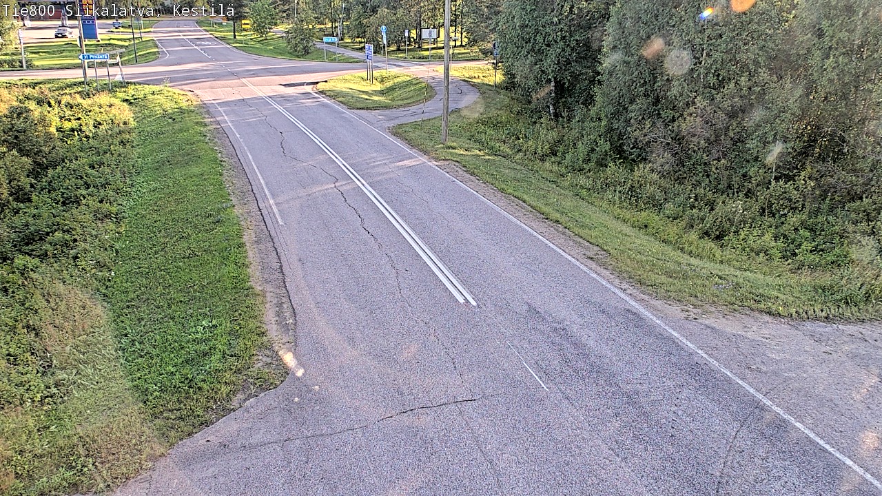 Weather Camera Image Väg 800 Siikalatva Kestilä, Siikalatva, Pohjois-Pohjanmaa