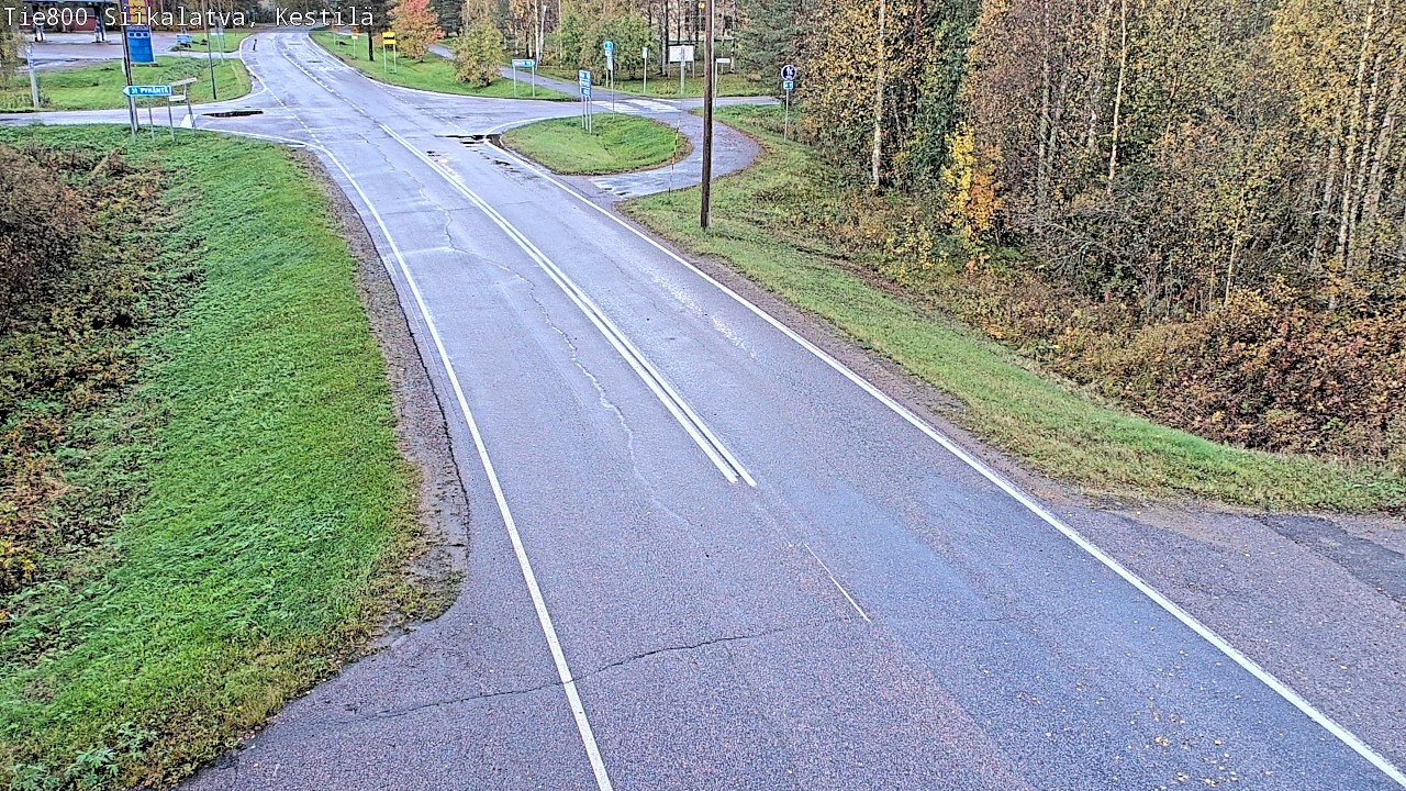 Weather Camera Image Road 800 Siikalatva Kestilä, Siikalatva, Pohjois-Pohjanmaa