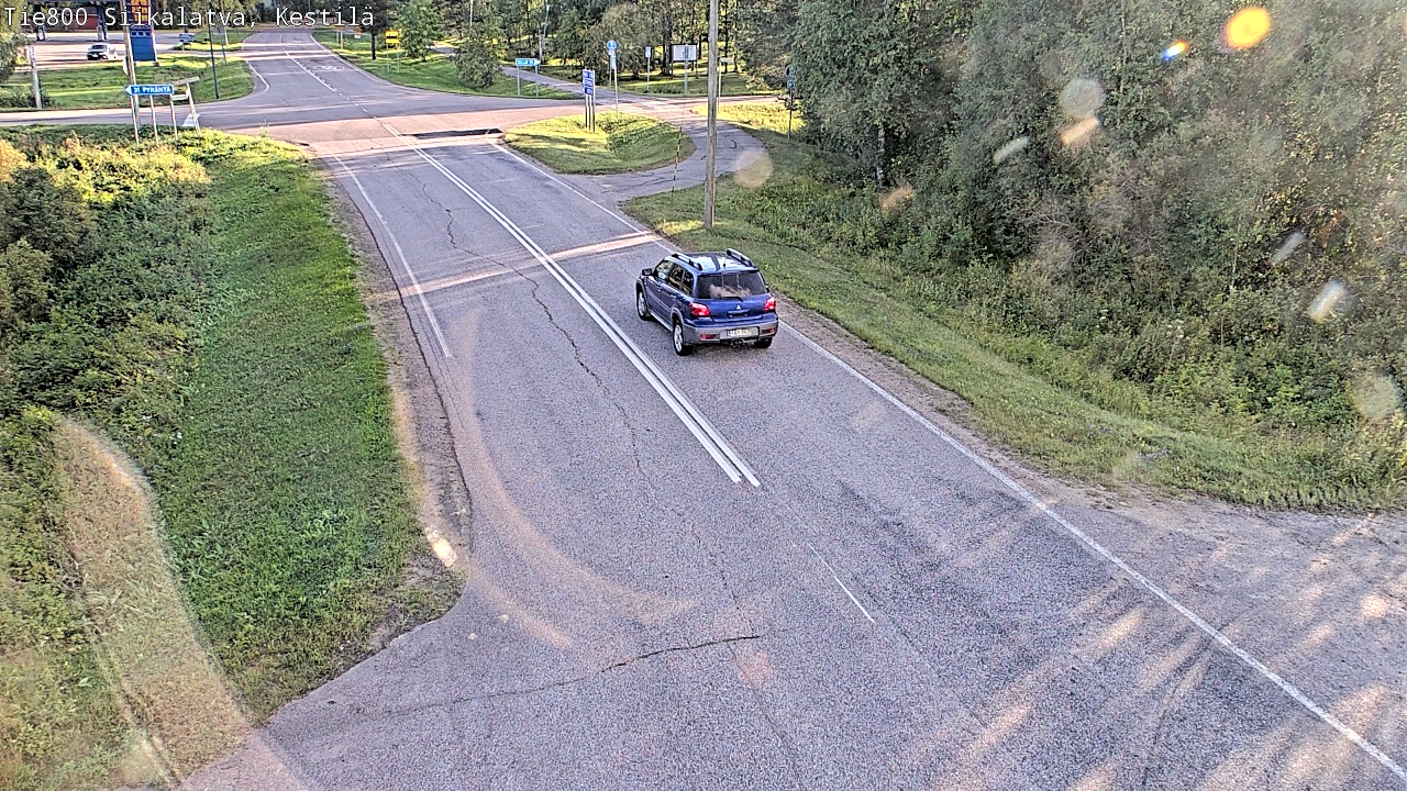 Weather Camera Image Väg 800 Siikalatva Kestilä, Siikalatva, Pohjois-Pohjanmaa