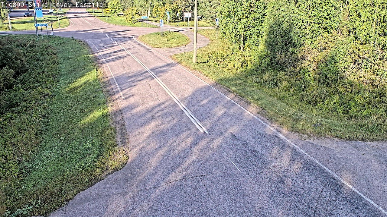 Weather Camera Image Väg 800 Siikalatva Kestilä, Siikalatva, Pohjois-Pohjanmaa