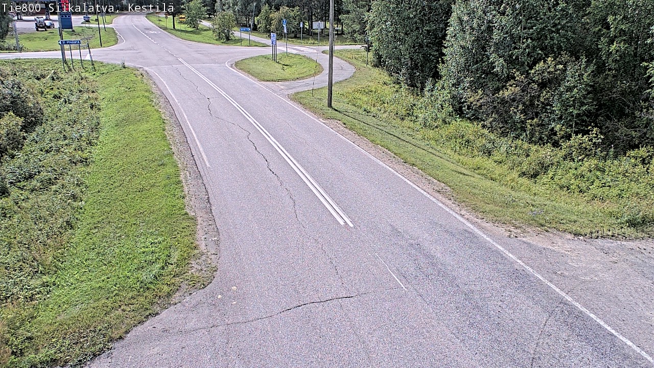 Weather Camera Image Väg 800 Siikalatva Kestilä, Siikalatva, Pohjois-Pohjanmaa