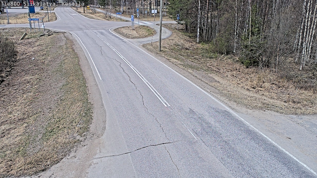 Weather Camera Image Road 800 Siikalatva Kestilä, Siikalatva, Pohjois-Pohjanmaa