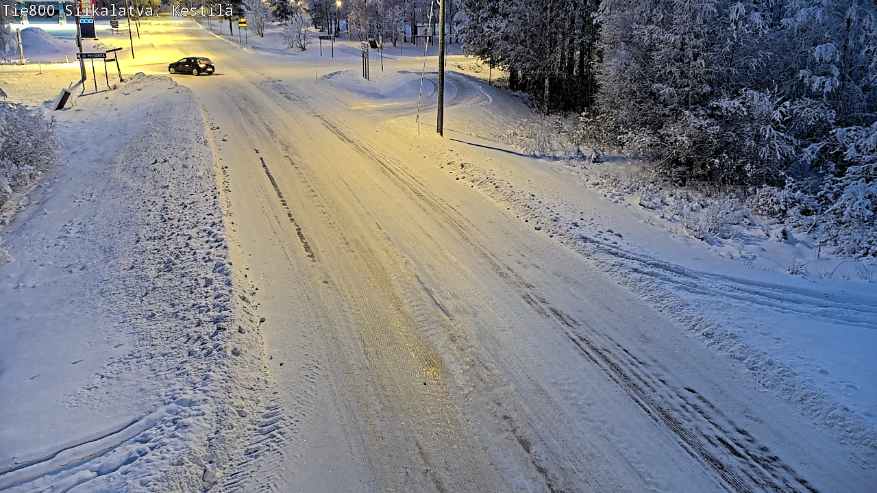 Weather Camera Image Road 800 Siikalatva Kestilä, Siikalatva, Pohjois-Pohjanmaa