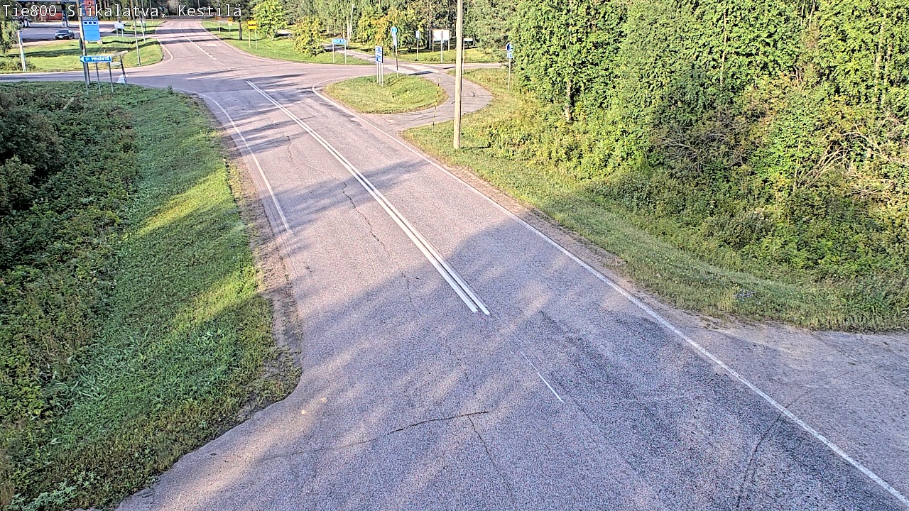 Weather Camera Image Väg 800 Siikalatva Kestilä, Siikalatva, Pohjois-Pohjanmaa