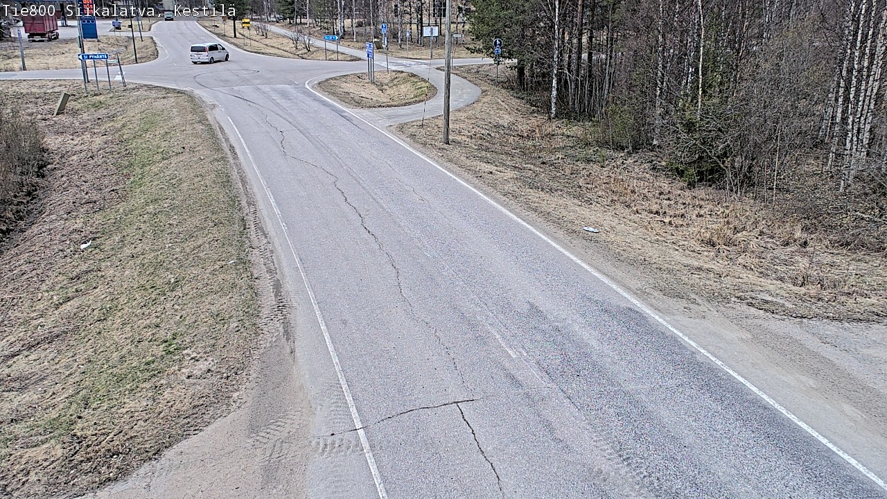 Weather Camera Image Väg 800 Siikalatva Kestilä, Siikalatva, Pohjois-Pohjanmaa