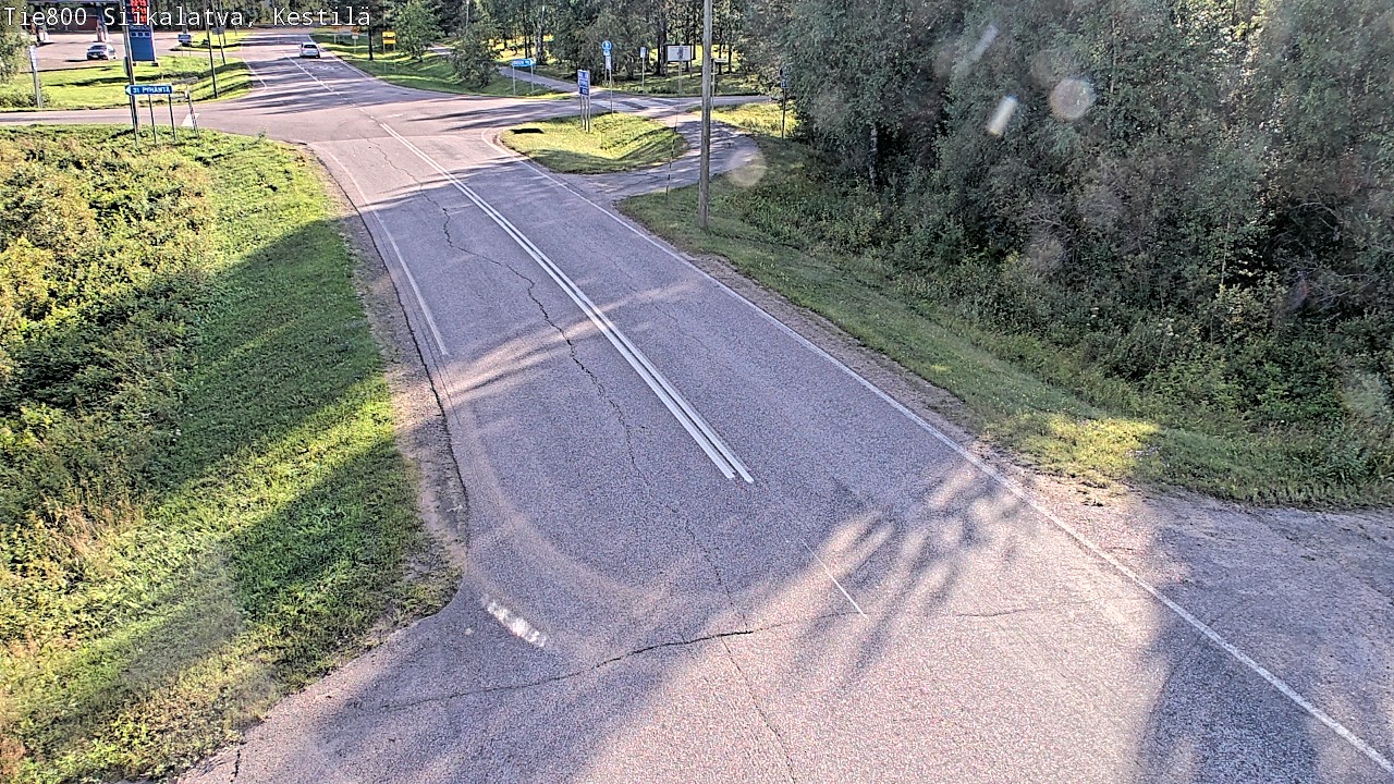 Weather Camera Image Väg 800 Siikalatva Kestilä, Siikalatva, Pohjois-Pohjanmaa