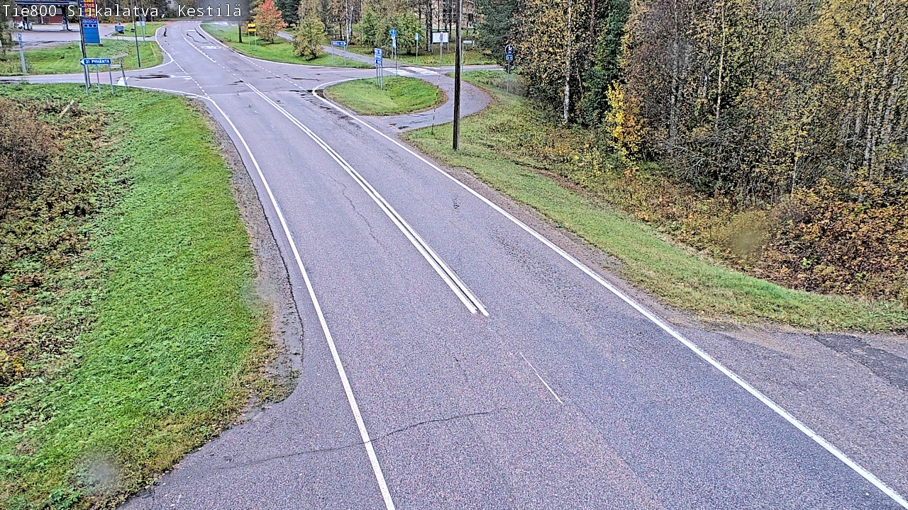 Weather Camera Image Road 800 Siikalatva Kestilä, Siikalatva, Pohjois-Pohjanmaa