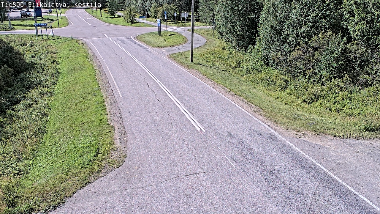 Weather Camera Image Väg 800 Siikalatva Kestilä, Siikalatva, Pohjois-Pohjanmaa