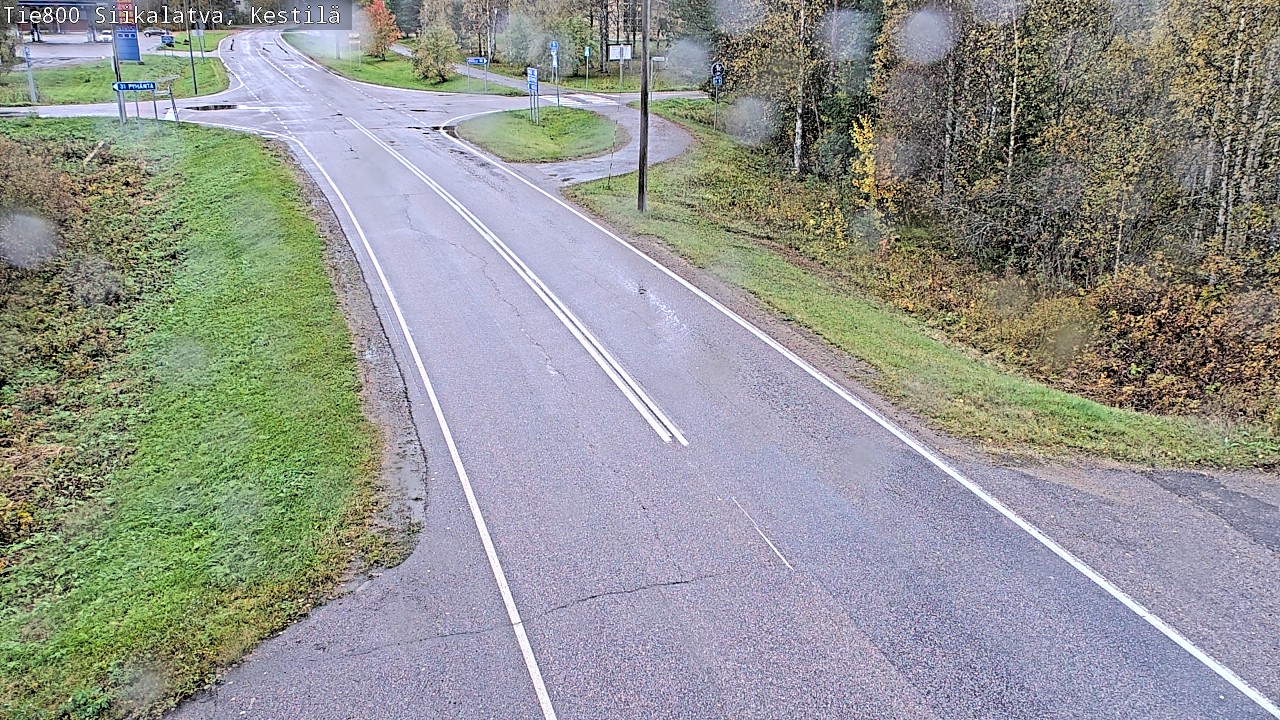 Weather Camera Image Road 800 Siikalatva Kestilä, Siikalatva, Pohjois-Pohjanmaa