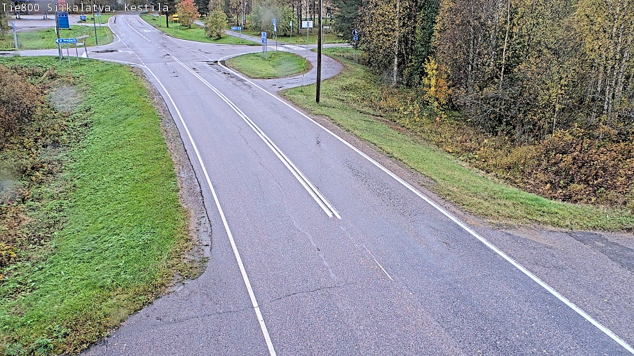 Weather Camera Image Road 800 Siikalatva Kestilä, Siikalatva, Pohjois-Pohjanmaa