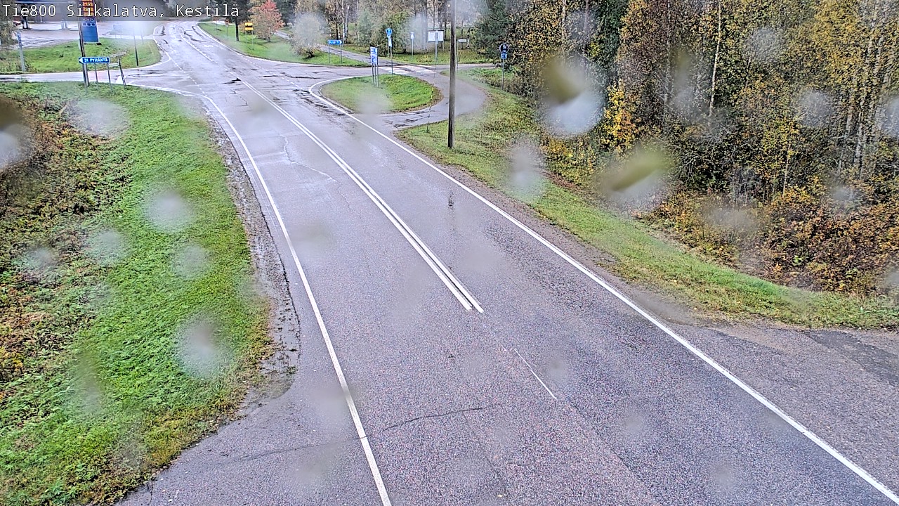 Weather Camera Image Road 800 Siikalatva Kestilä, Siikalatva, Pohjois-Pohjanmaa