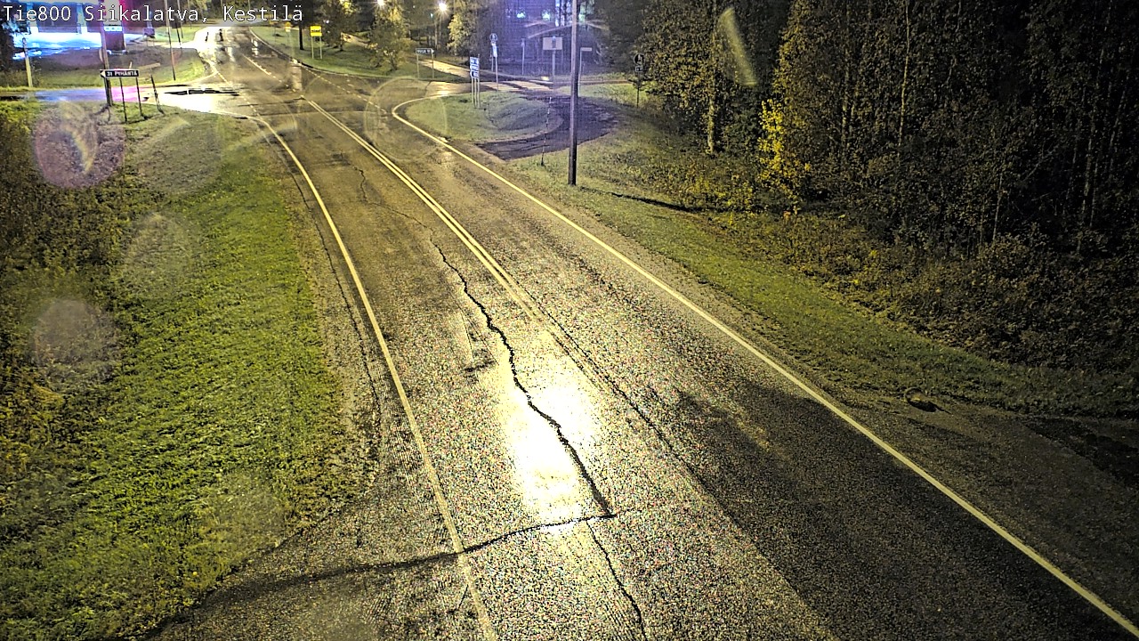 Weather Camera Image Road 800 Siikalatva Kestilä, Siikalatva, Pohjois-Pohjanmaa