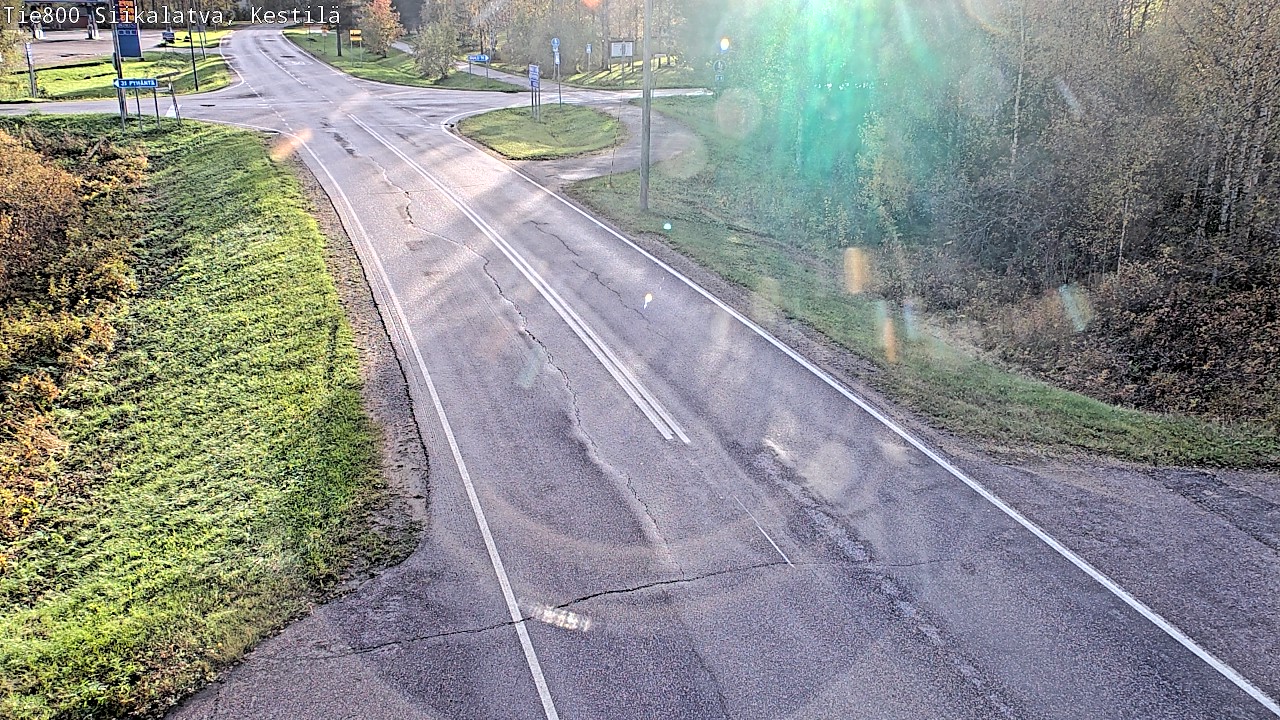 Weather Camera Image Road 800 Siikalatva Kestilä, Siikalatva, Pohjois-Pohjanmaa