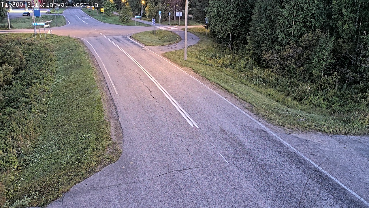 Weather Camera Image Väg 800 Siikalatva Kestilä, Siikalatva, Pohjois-Pohjanmaa