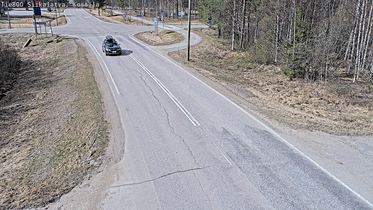 Weather Camera Image Road 800 Siikalatva Kestilä, Siikalatva, Pohjois-Pohjanmaa