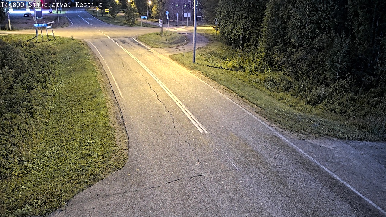 Weather Camera Image Väg 800 Siikalatva Kestilä, Siikalatva, Pohjois-Pohjanmaa