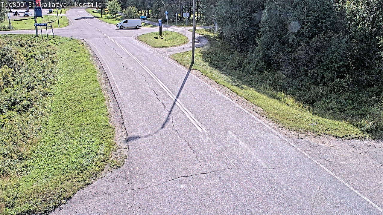 Weather Camera Image Väg 800 Siikalatva Kestilä, Siikalatva, Pohjois-Pohjanmaa