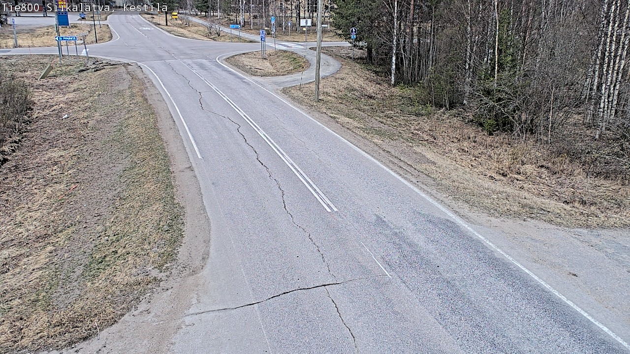 Weather Camera Image Road 800 Siikalatva Kestilä, Siikalatva, Pohjois-Pohjanmaa