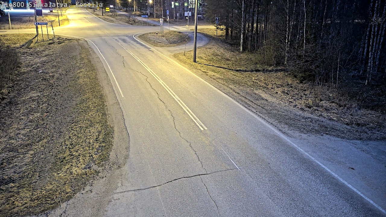 Weather Camera Image Väg 800 Siikalatva Kestilä, Siikalatva, Pohjois-Pohjanmaa