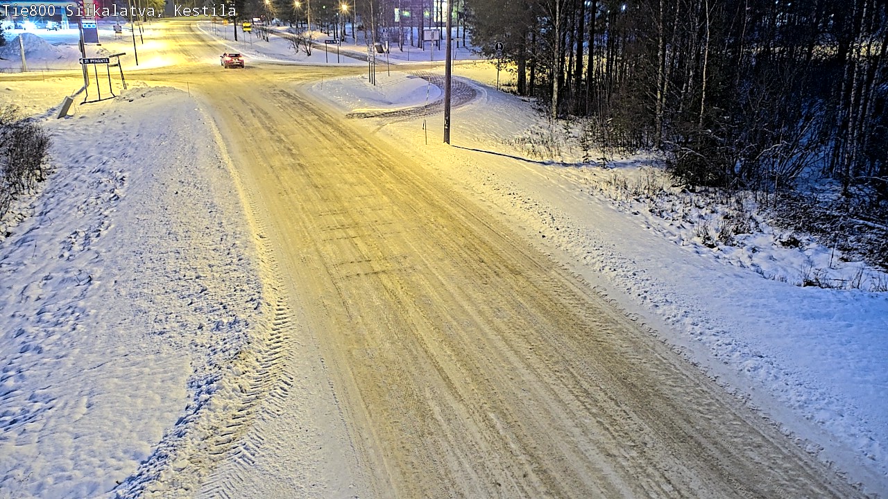 Weather Camera Image Väg 800 Siikalatva Kestilä, Siikalatva, Pohjois-Pohjanmaa
