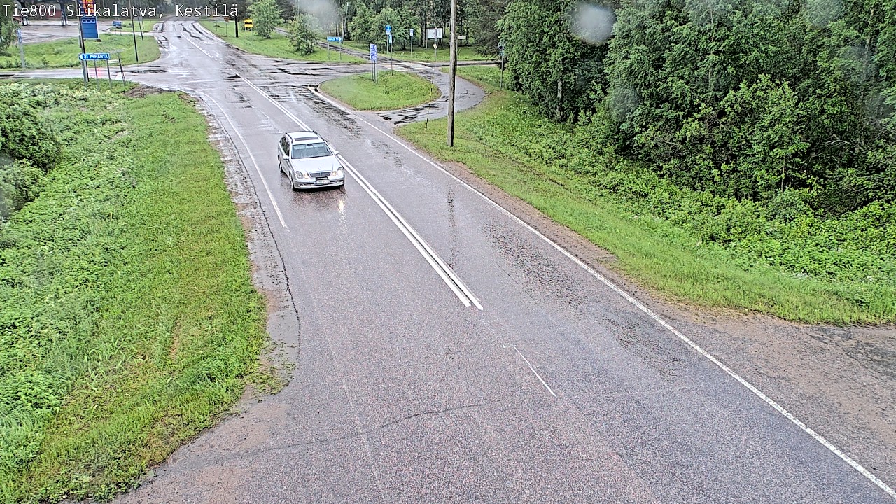 Weather Camera Image Road 800 Siikalatva Kestilä, Siikalatva, Pohjois-Pohjanmaa