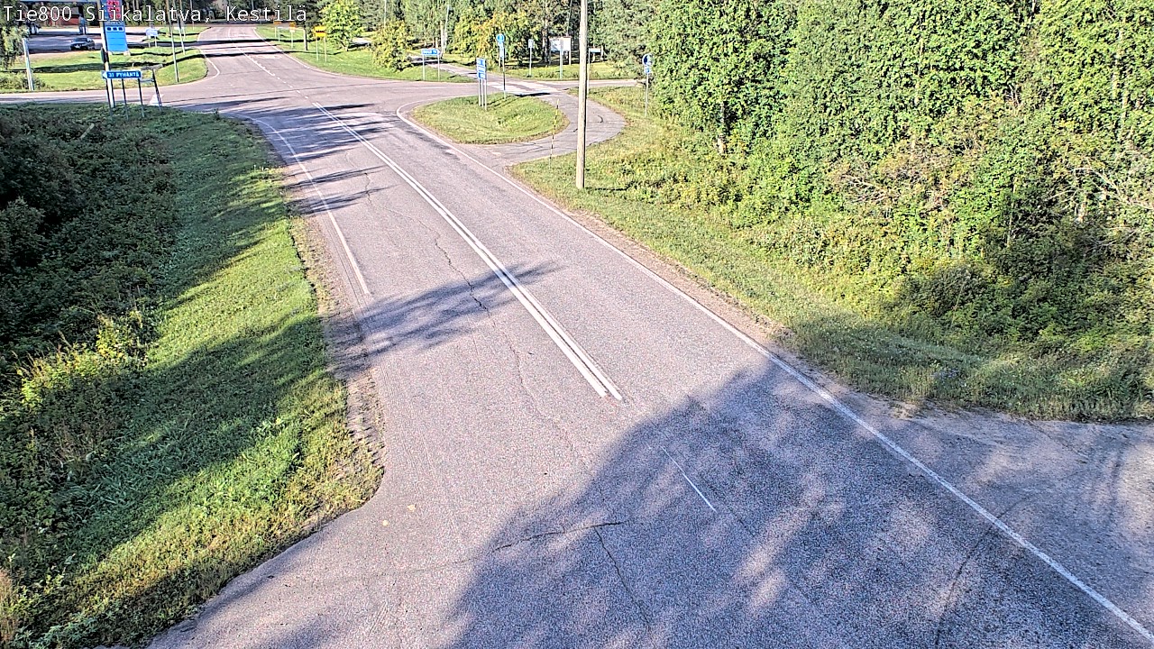 Weather Camera Image Väg 800 Siikalatva Kestilä, Siikalatva, Pohjois-Pohjanmaa