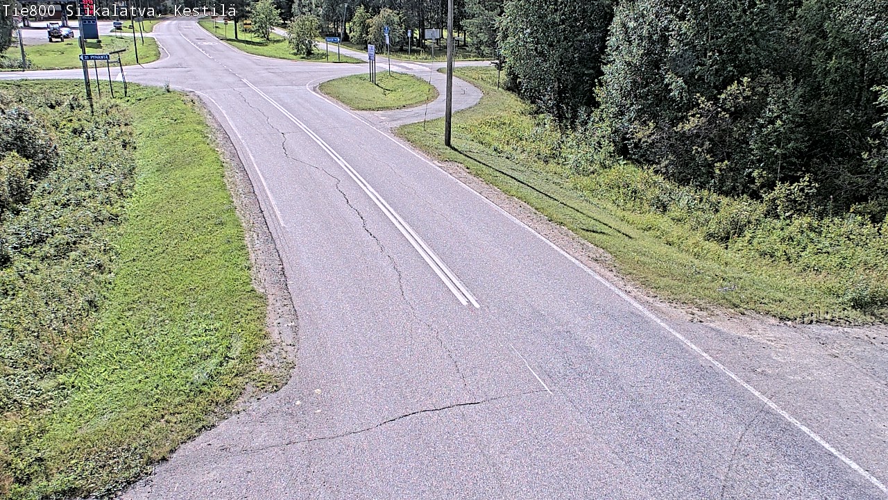 Weather Camera Image Väg 800 Siikalatva Kestilä, Siikalatva, Pohjois-Pohjanmaa