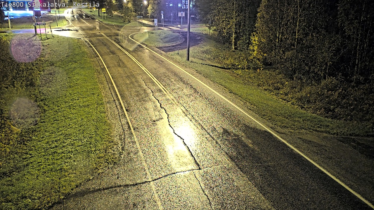 Weather Camera Image Road 800 Siikalatva Kestilä, Siikalatva, Pohjois-Pohjanmaa