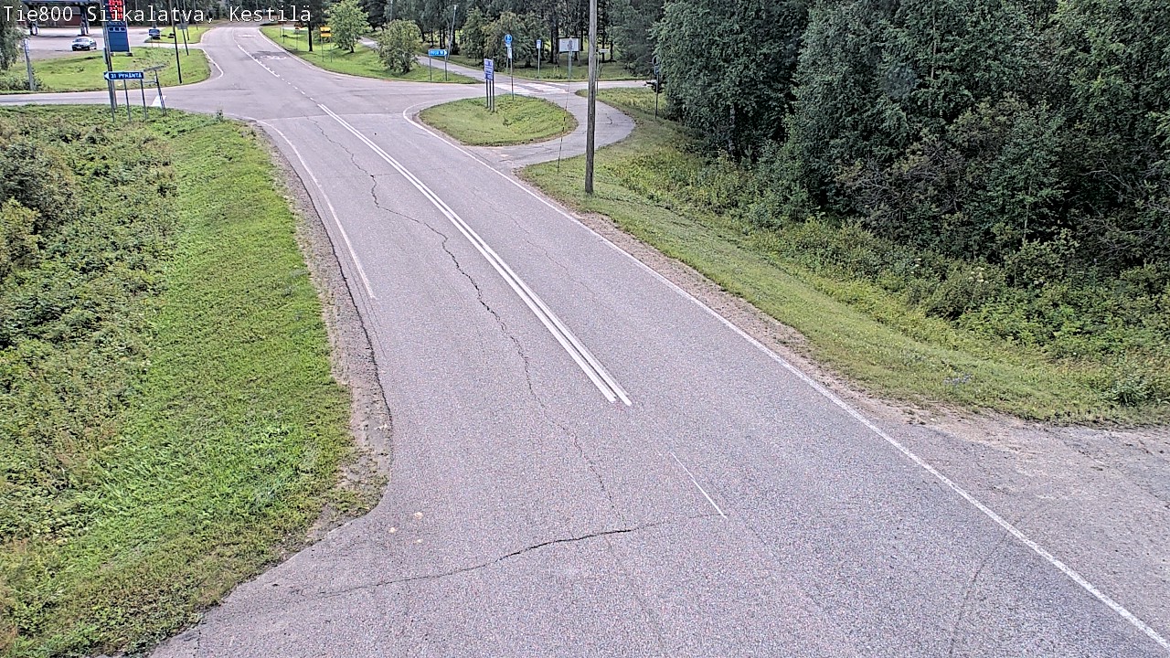 Weather Camera Image Väg 800 Siikalatva Kestilä, Siikalatva, Pohjois-Pohjanmaa