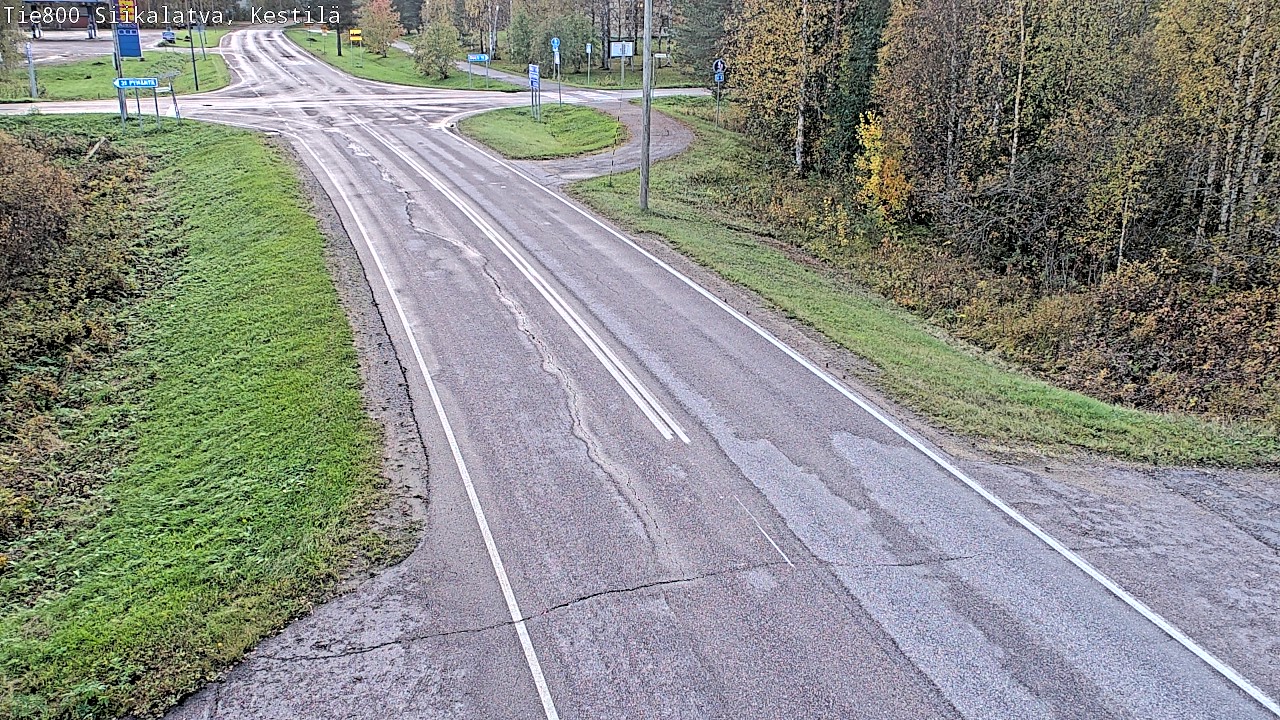 Weather Camera Image Road 800 Siikalatva Kestilä, Siikalatva, Pohjois-Pohjanmaa