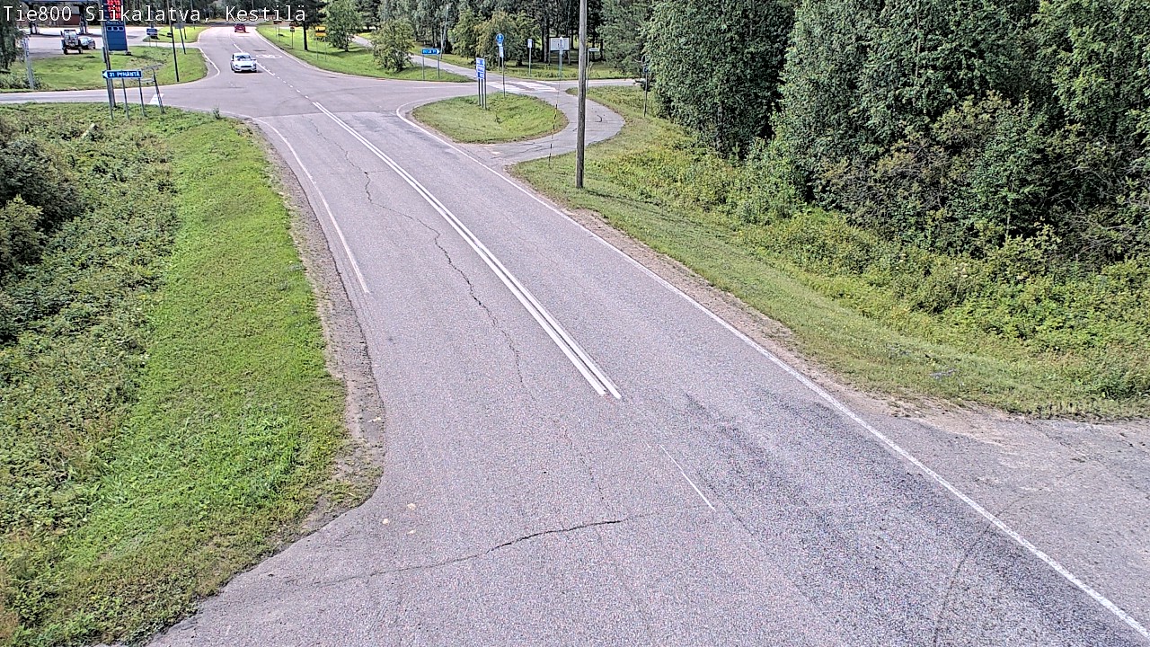 Weather Camera Image Väg 800 Siikalatva Kestilä, Siikalatva, Pohjois-Pohjanmaa