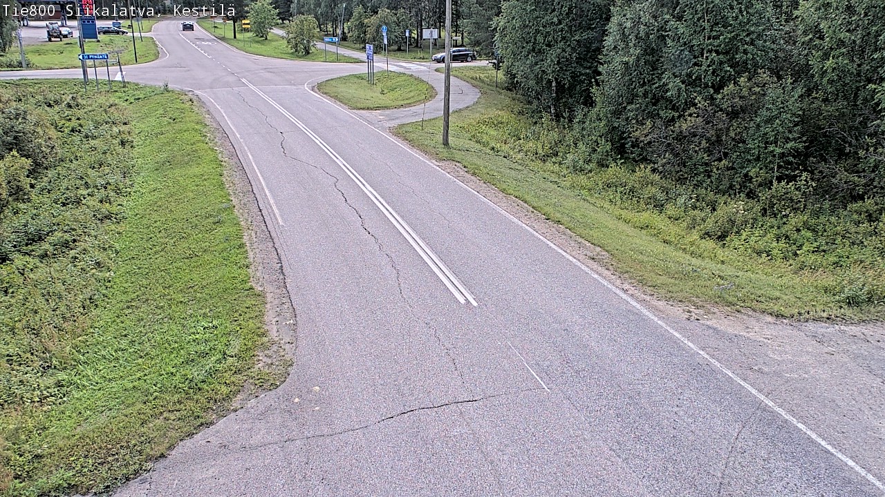 Weather Camera Image Väg 800 Siikalatva Kestilä, Siikalatva, Pohjois-Pohjanmaa