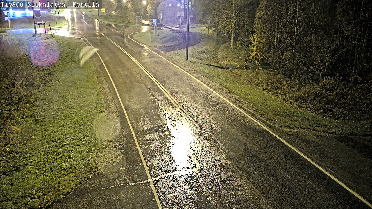 Weather Camera Image Road 800 Siikalatva Kestilä, Siikalatva, Pohjois-Pohjanmaa
