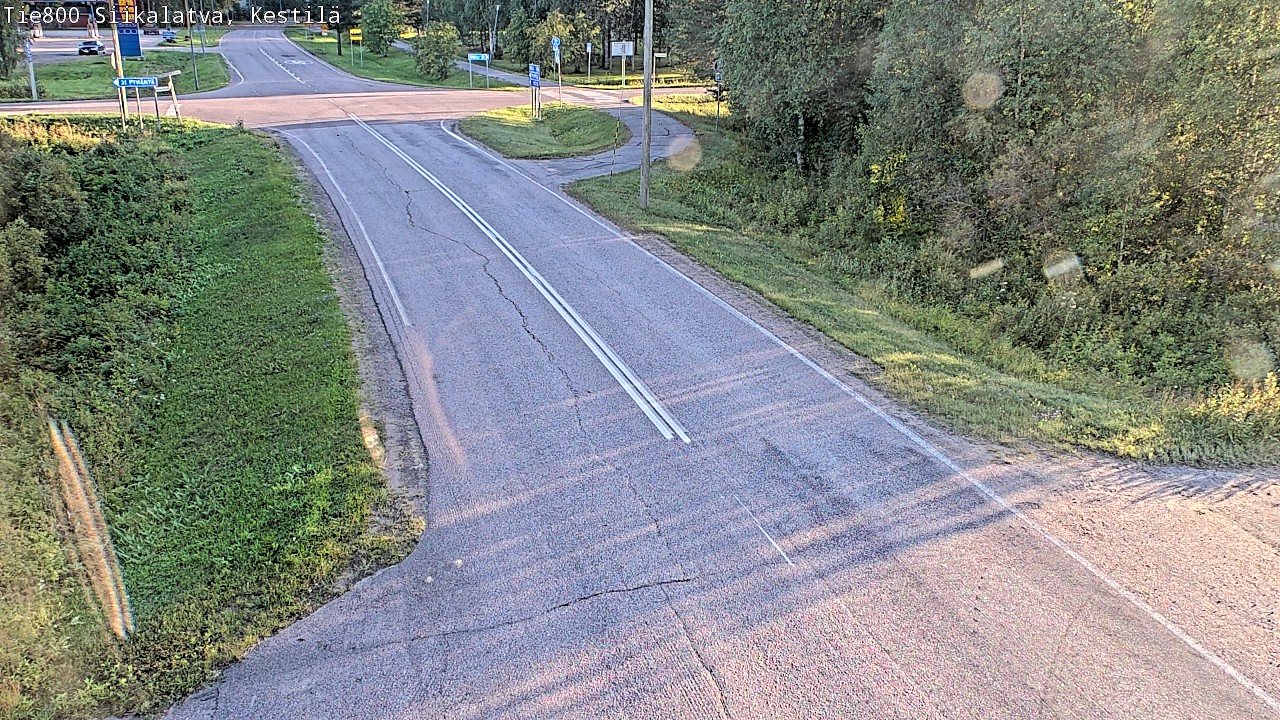 Weather Camera Image Väg 800 Siikalatva Kestilä, Siikalatva, Pohjois-Pohjanmaa