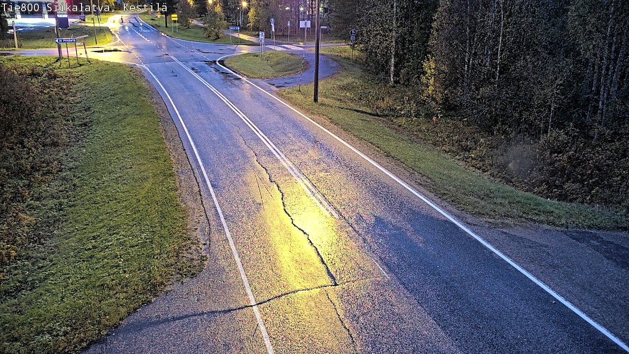 Weather Camera Image Road 800 Siikalatva Kestilä, Siikalatva, Pohjois-Pohjanmaa