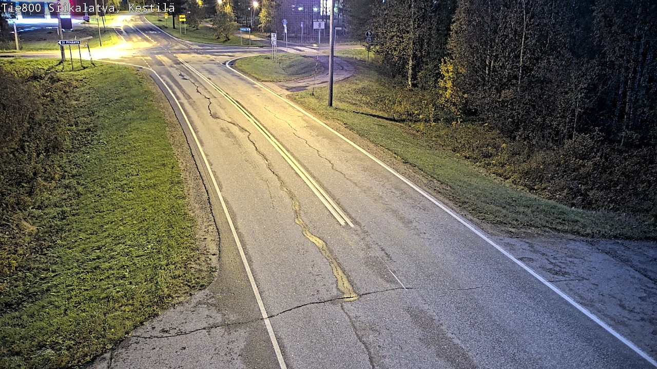 Weather Camera Image Road 800 Siikalatva Kestilä, Siikalatva, Pohjois-Pohjanmaa