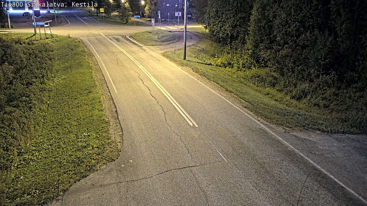 Weather Camera Image Väg 800 Siikalatva Kestilä, Siikalatva, Pohjois-Pohjanmaa