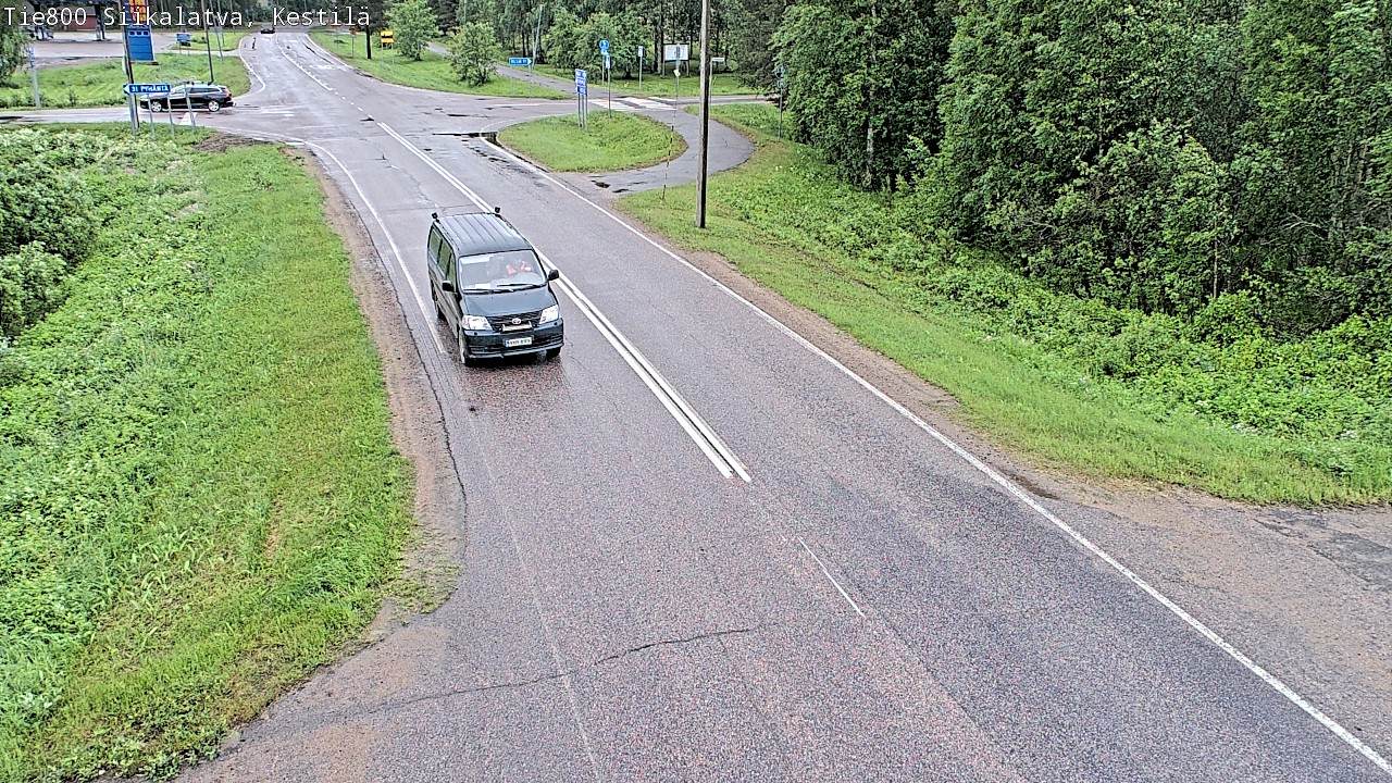 Weather Camera Image Road 800 Siikalatva Kestilä, Siikalatva, Pohjois-Pohjanmaa