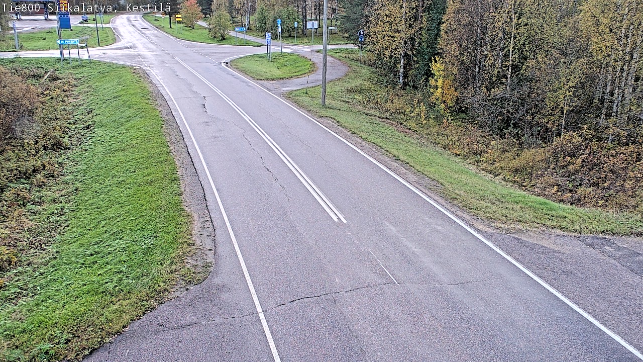 Weather Camera Image Road 800 Siikalatva Kestilä, Siikalatva, Pohjois-Pohjanmaa