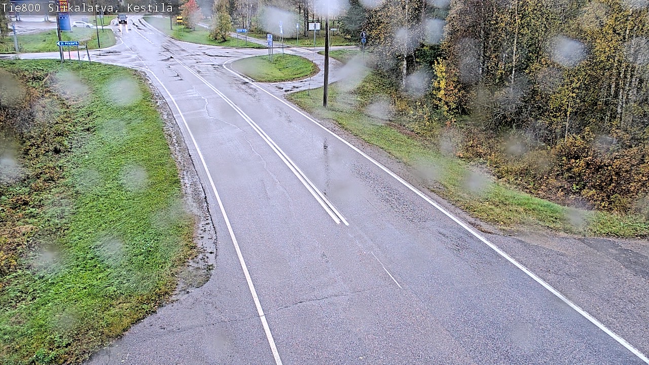 Weather Camera Image Road 800 Siikalatva Kestilä, Siikalatva, Pohjois-Pohjanmaa