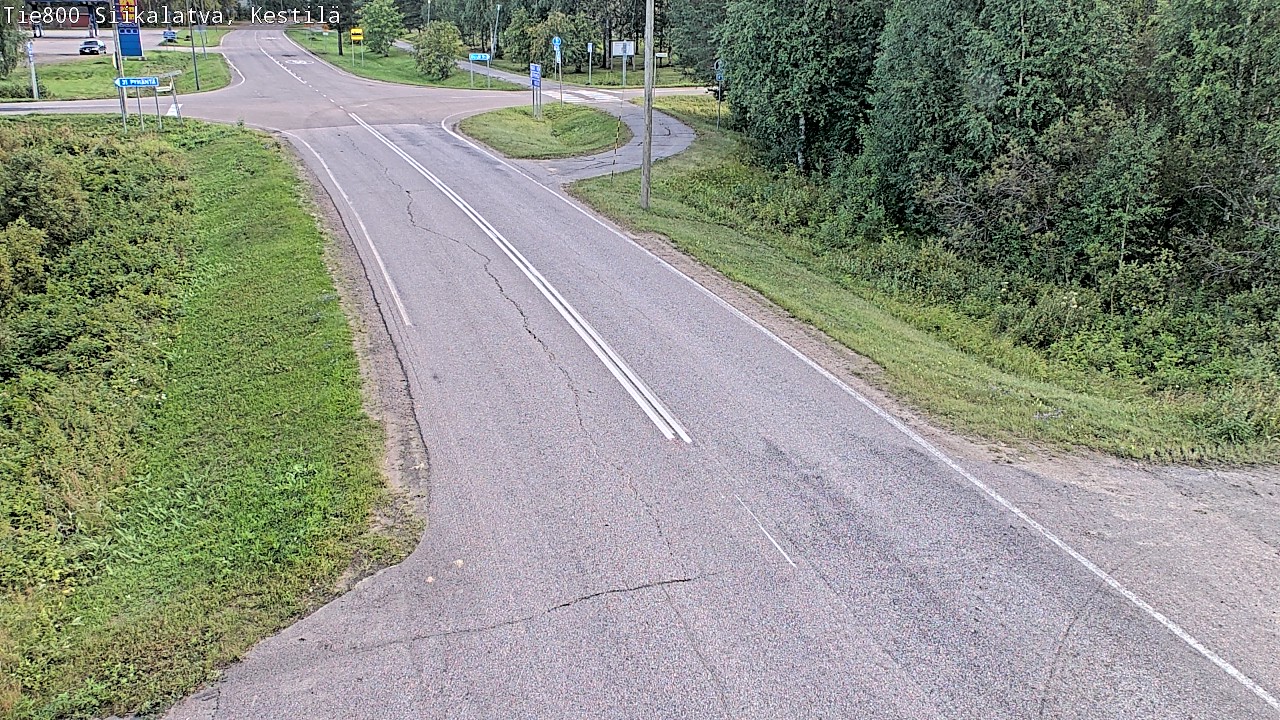 Weather Camera Image Väg 800 Siikalatva Kestilä, Siikalatva, Pohjois-Pohjanmaa