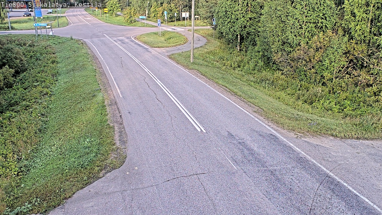 Weather Camera Image Väg 800 Siikalatva Kestilä, Siikalatva, Pohjois-Pohjanmaa